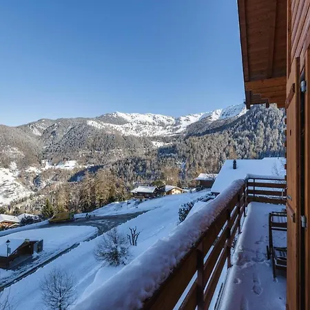Montebello Cozy, Classic Swiss Chalet With Stunning Views La Tzoumaz